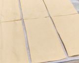 Foto del paso 1 de la receta: Napolitanas de crema de turrón
