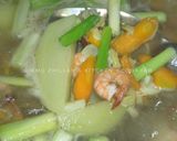 Foto langkah ke 5 dari resep Sup Sayur Udang.