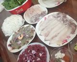 Hình bước làm 2 của món Lẩu hải sản