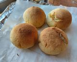 Foto del paso 4 de la receta: Mi versión🍯🥯🥚 de almojábanas🍳🧀🥐