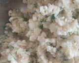 A picture of step 6 of Sabudana waffles.