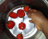 A picture of step 2 of Beans Cake (Akara).