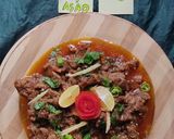 A picture of step 8 of Mutton karahi.