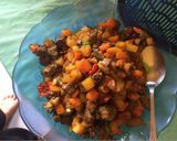 Foto langkah ke 4 dari resep 80. Sambel goreng kentang + ati sapi + peteeey 😍😍.