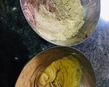 A picture of step 2 of Ragi Marshmallow cookies.