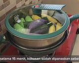 Foto langkah ke 5 dari resep Es Pisang Ijo 3 Rasa.