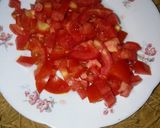 A picture of step 4 of Fried omena with ugali#authormarathon.