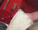 A picture of step 14 of Mushroom Tamales.