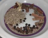 A picture of step 2 of White Chana Biryani.