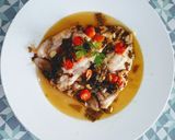 Foto del paso 3 de la receta: Dorada al horno con refrito de verduras al vino