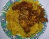 A picture of step 6 of Pork stew with rice.