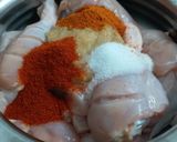 A picture of step 1 of Chicken Korma.
