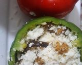 লাল সবুজ ক্যাপ্সিকাম রেসিপির ধাপ 5 ছবি