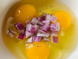 Red Onion 🧅 AirFry Eggs