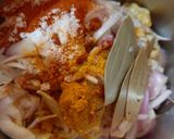 A picture of step 1 of Hyderabadi boti ka salan.