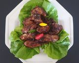 A picture of step 5 of Ginger soy chicken wings.