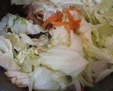 鹹豬肉炒高麗菜的食譜步驟4照片