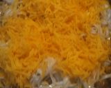 A picture of step 5 of Pork and Pasta with Cheese.