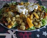 Foto del paso 5 de la receta: Ensalada templada de gnocchis y melocotón