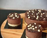 Une image de l'étape 14 de Gâteau Royal chocolat veggies (ou Trianon).