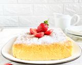Foto langkah ke 4 dari resep Japanese Cheese Cake (Gluten Free).