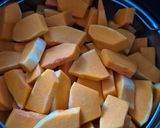 Une image de l'étape 1 de Purée de butternut.