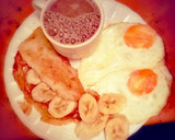 Foto del paso 5 de la receta: Pancakes con fruta, idea fácil para el desayuno!!!