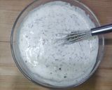 A picture of step 4 of Apple Walnut Coleslaw.
