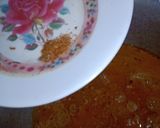 A picture of step 4 of Qorma Murgh Cholay.