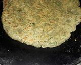 A picture of step 3 of Bajre ki bottle gourd roti and dal.