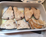 Foto del paso 3 de la receta: Atún al horno con salteado de verduras y mojo de aguacates