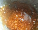 A picture of step 2 of Coffee Walnut chikki.