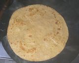 A picture of step 12 of Lacha Dar Paratha in layers of three kind.