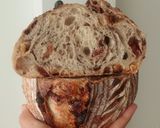 Foto langkah ke 16 dari resep Spekuk Craisin Sourdough Bread.