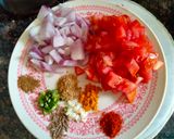 A picture of step 1 of Protein loaded Masala oats.