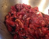 A picture of step 3 of Beef with yuba.