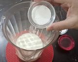 A picture of step 1 of Sweet Lassi.