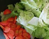 Foto langkah ke 1 dari resep Tumis sawi putih x wortel.