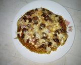 A picture of step 7 of Maggizza - maggi + pizza.