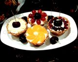 รูปขั้นตอนการทำที่ 7 ของ กล้วยหอมกราโนล่าคัพกับโยเกิร์ตและผลไม้ Banana Granola Cups With Yogurt And Fruits