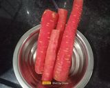 A picture of step 1 of Eggless Carrot Cake.