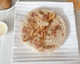 A picture of step 13 of Puran Poli Village Style.