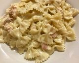 Foto del paso 4 de la receta: Fideos a la parisienne con crema jamón y pollo. Delicioso 😋