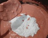 A picture of step 7 of Beetroot Firni.