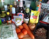 รูปขั้นตอนการทำที่ 1 ของ ราดหน้าหมูสับผงกระหรี่