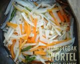 Foto langkah ke 1 dari resep Tumis Lobak wortel simple enak.