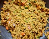 A picture of step 4 of Soya Chunks Chilla (protein rich, weight loss recipe).