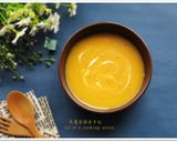 A picture of step 4 of [Carrot and Potato Cream Soup] Comparable to Pumpkin Soup.