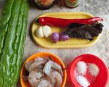 Foto langkah ke 1 dari resep Tumis Pare Udang.