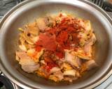 Jae Yook Bokk GeumStir Fry Kimchi and Pork Belly recipe step 2 photo